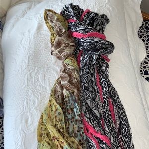 Claire’s decorative scarves